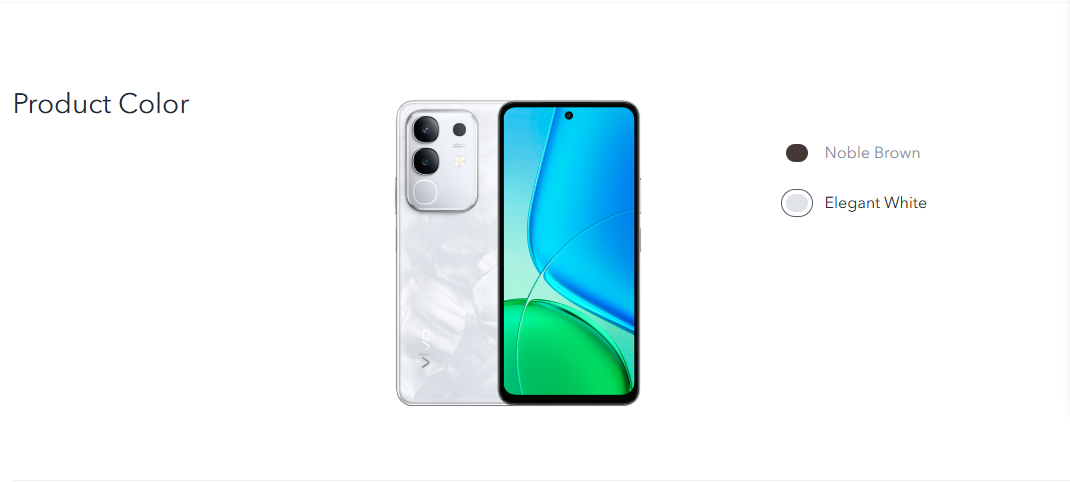 Refurbished Phone Vivo Y29  ( 8GB+128GB),   featuring a massive 6,500 mAh battery, 6.68-inch HD+ IPS LCD with a 120 Hz refresh rate