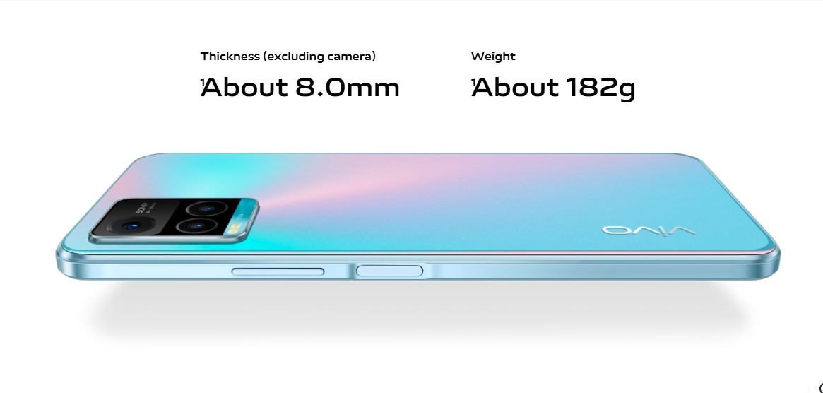 Refurbished Phone  vivo Y33s (4GB+128) ,with a 5,000 mAh battery，6.58-inch IPS LCD，MediaTek Helio G80， 50MP main camera