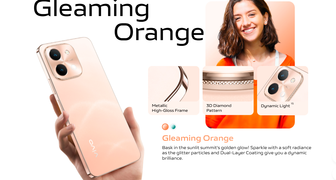 Refurbished Phone vivo Y28 (8+256GB)  featuring a 6000 mAh long-life battery, HD 50MP+2MP cameras with dynamic light