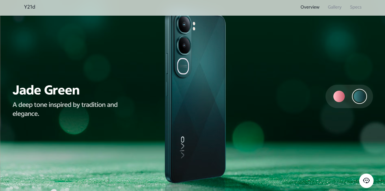 Refurbished Phone vivo Y21d (4+128GB), is a budget-friendly, military-grade durable smartphone featuring a massive 6,500 mAh battery