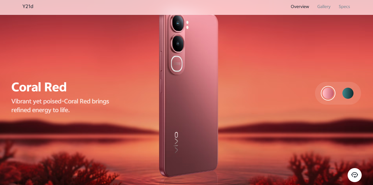 Refurbished Phone vivo Y21d (4+128GB), is a budget-friendly, military-grade durable smartphone featuring a massive 6,500 mAh battery