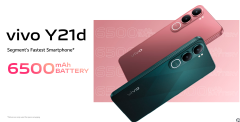 Refurbished Phone vivo Y21d (4+128GB), is a budget-friendly, military-grade durable smartphone featuring a massive 6,500 mAh battery