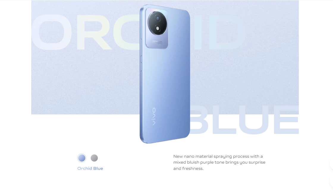Refurbished Phone vivo Y02t  (4GB+64GB),  6.51-inch IPS LCD,  MediaTek Helio P35,  5,000 mAh with 10W wired charging