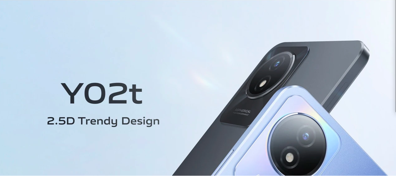 Refurbished Phone vivo Y02t  (4GB+64GB),  6.51-inch IPS LCD,  MediaTek Helio P35,  5,000 mAh with 10W wired charging
