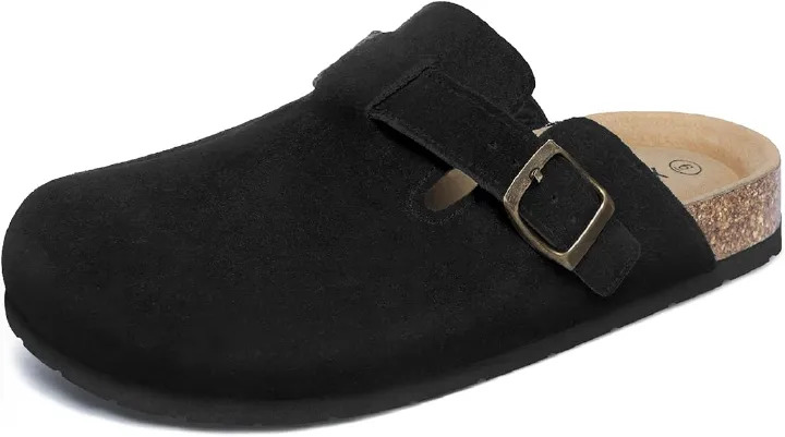 Premium Comfort Suede Clogs Unisex Slip-On  Adjustable Fit, Soft Footbed Casual Slip-On Sandals, Lightweight | Adjustable Fit  Modern Design Comfort Sandals Shoes Lightweight, Durable