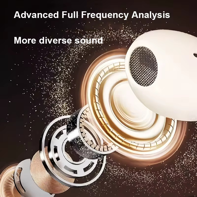 Wireless Bluetooth 5.4 Earphone Gaming Earpods With Mic Bass Audio Sound 9D Stereo Music HiFi Headset Sports Noise Reduction Earbuds For Gamer All Phones