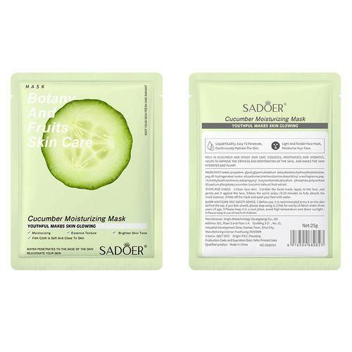 SADOER Fruit Face Mask - Botany & Fruit Skin Care - Anti Wrinkle, Moisturizing, Essence Texture, Brightens Skin Tone, Firming