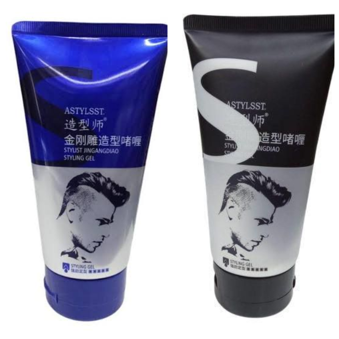 Astylsst Hair Styling Gel - for Laying Edges and Hair-Extra Strong Hold, Slicking Back Styles, & Defining Curls - Suitable For Men, Women & Baby Hair Wigs