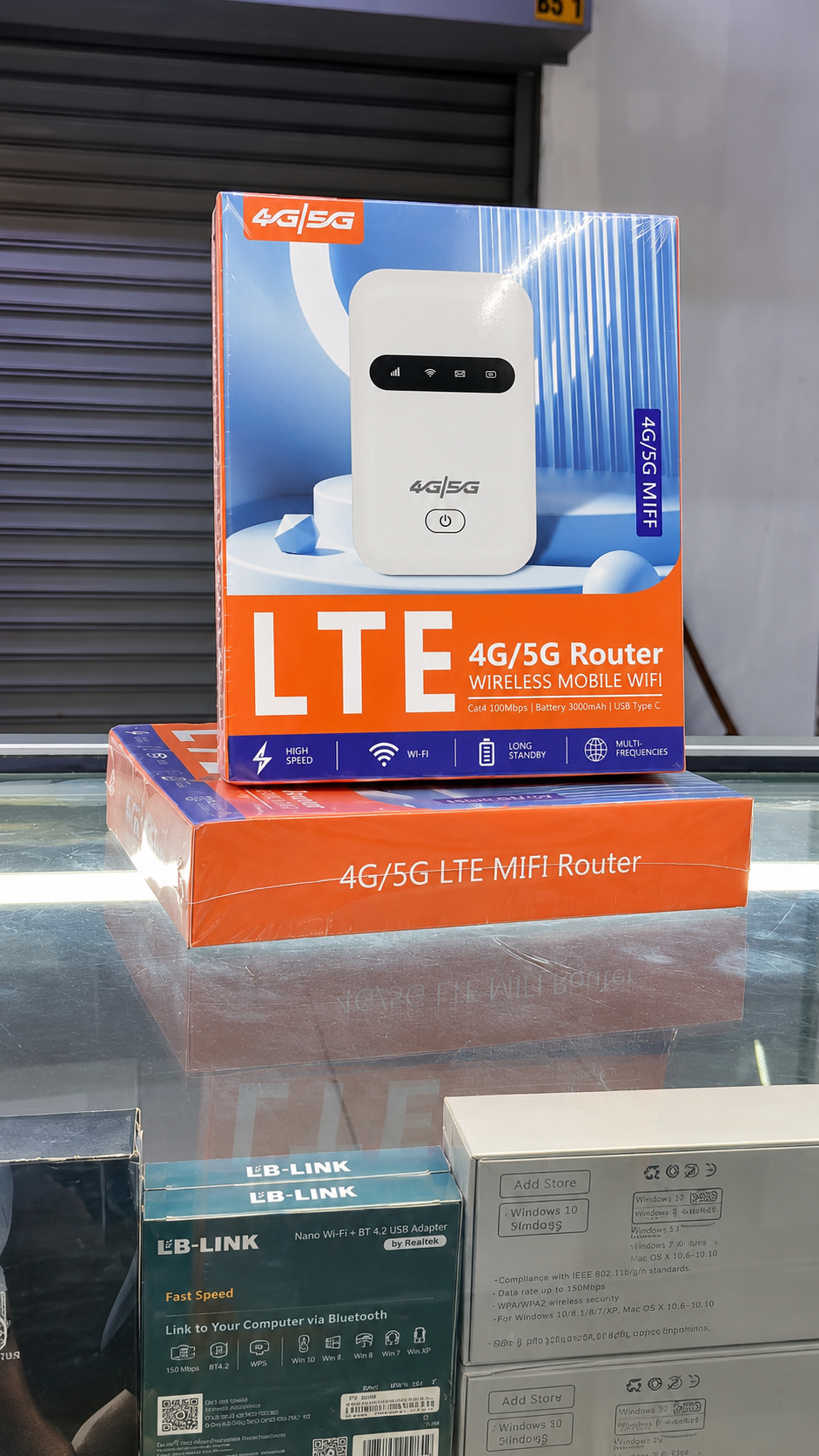 BVOT Portable Wireless Wifi Mifi Hotspot 4G/5G – Universal Pocket Router For Reliable Internet On Airtel, Safaricom, And Telkom