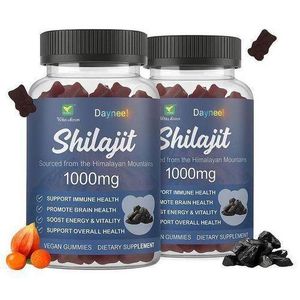 Daynee Shilajit Vegan Gummies – 1000mg (60 Gummies)