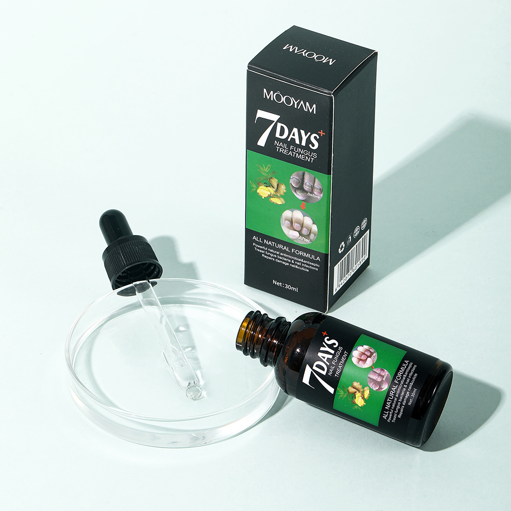 Fungal Nail Treatment Oil Foot Repair Essence Toe Nail Fungus Repair fungus bacteria repair Foot Hands Gel Anti Infection Cream Fungal Nail Removal 30ml- MOOYAM