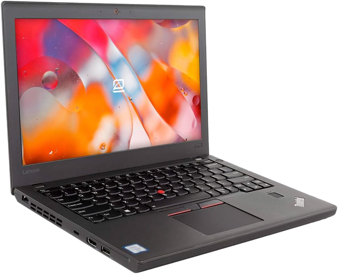Refurbished laptop Dual Navigation Options Lenovo ThinkPad X270 Intel Core i5 6th gen processor 8GB RAM and 256GB SSD compact durable business laptop computer Military-Grade Durability