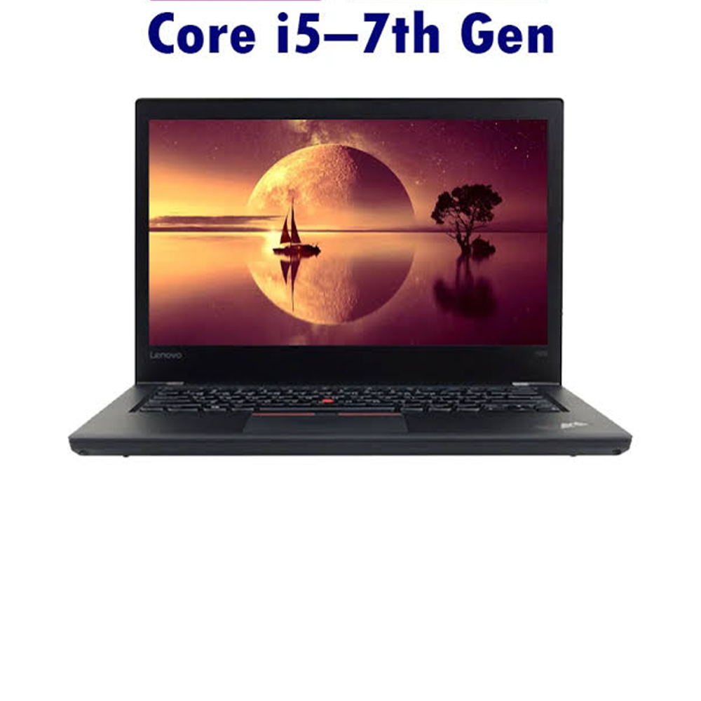 LENOVO ThinkPad T470 7th gen Intel Core i5 14 inch screen 8GB Ram 256GB Rom SSD anti-glare screen dependable durable business-class laptop with Power Bridge