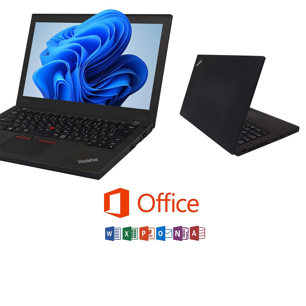 Refurished laptop anti-glare scree Lenovo ThinkPad X270 with a 7th Gen Core i5 8GB RAM and 256GB SSD is a compact durable 12.5-inch business designed for portability and productivity computer