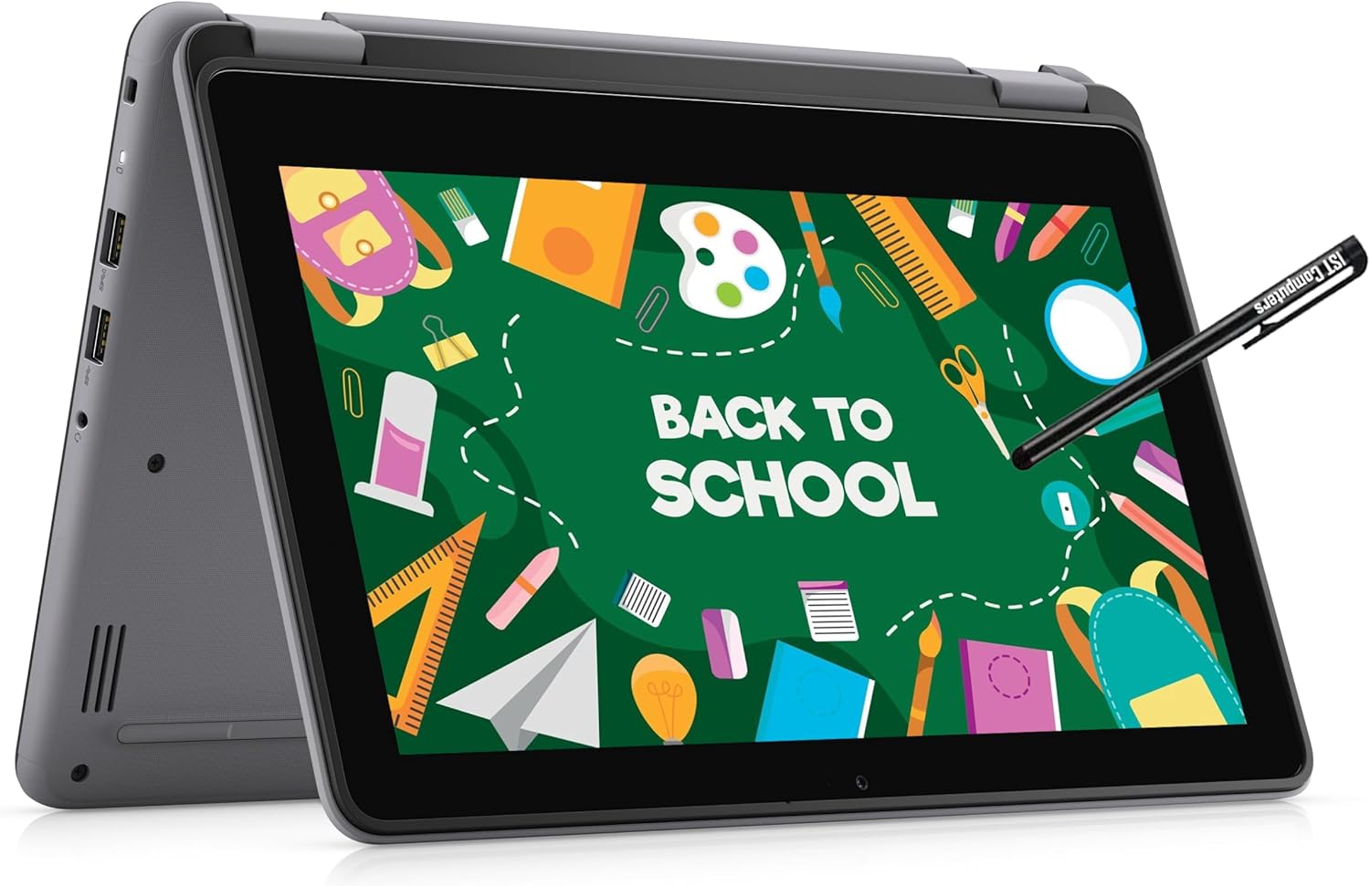 Dell Latitude 3120 X360 TOUCH celeron 11th gen 8 GB ram 128 GB SSD provide adequate performance 11.6 inch screen computer paired with a 360-degree touch hinge and school work fast notebook laptop