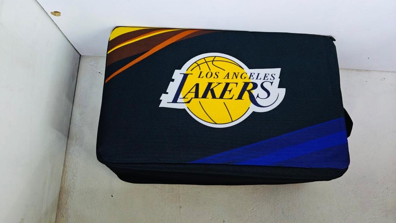 🏀Foot ball bag, Soccer bag Basketball bag,  Lakers Sneaker Shoe Bag | Premium Basketball Shoe Travel Bag | Portable Sneaker Storage Case | Durable Zip Shoe Organizer | Sports Gym Carry Bag | Fits Up
