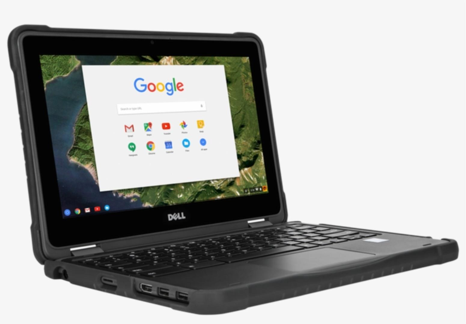 Dell Chromebook 11 x360 Touchscreen Laptop - 4GB RAM - Convertible Student Tablet/Laptop + FREE Mouse & Charger