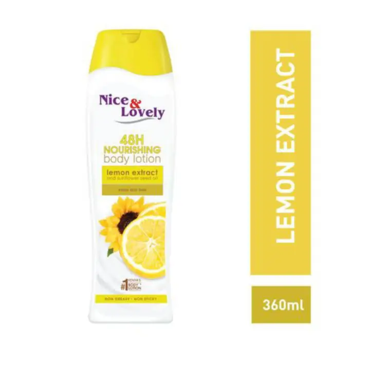 Nice & Lovely Lemon 360ml lotion (Twin Pack)