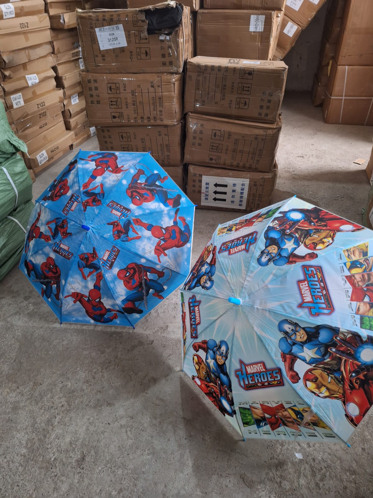 Kids Foldable Umbrella 1pc