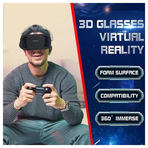 VR SHINECON VR Headset / VR Glasses / VR Box / Virtual Reality Googles Suitable 7 Inch Smartphone VR Glasses