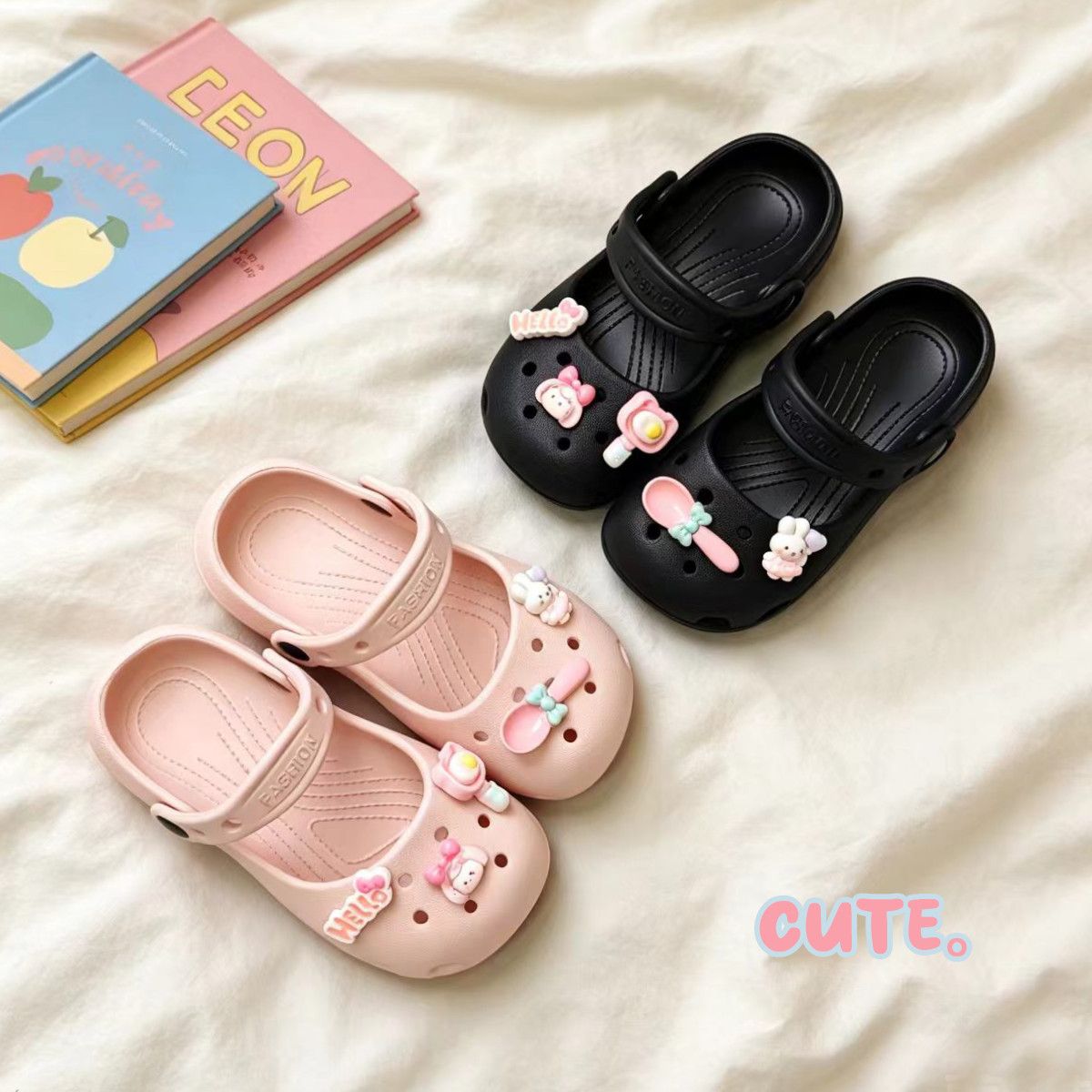 Girls' Slippers 2026 New Princess Ballet Mary Jane Casual Slip-On Children's Sandals for Summer, Beach Wear