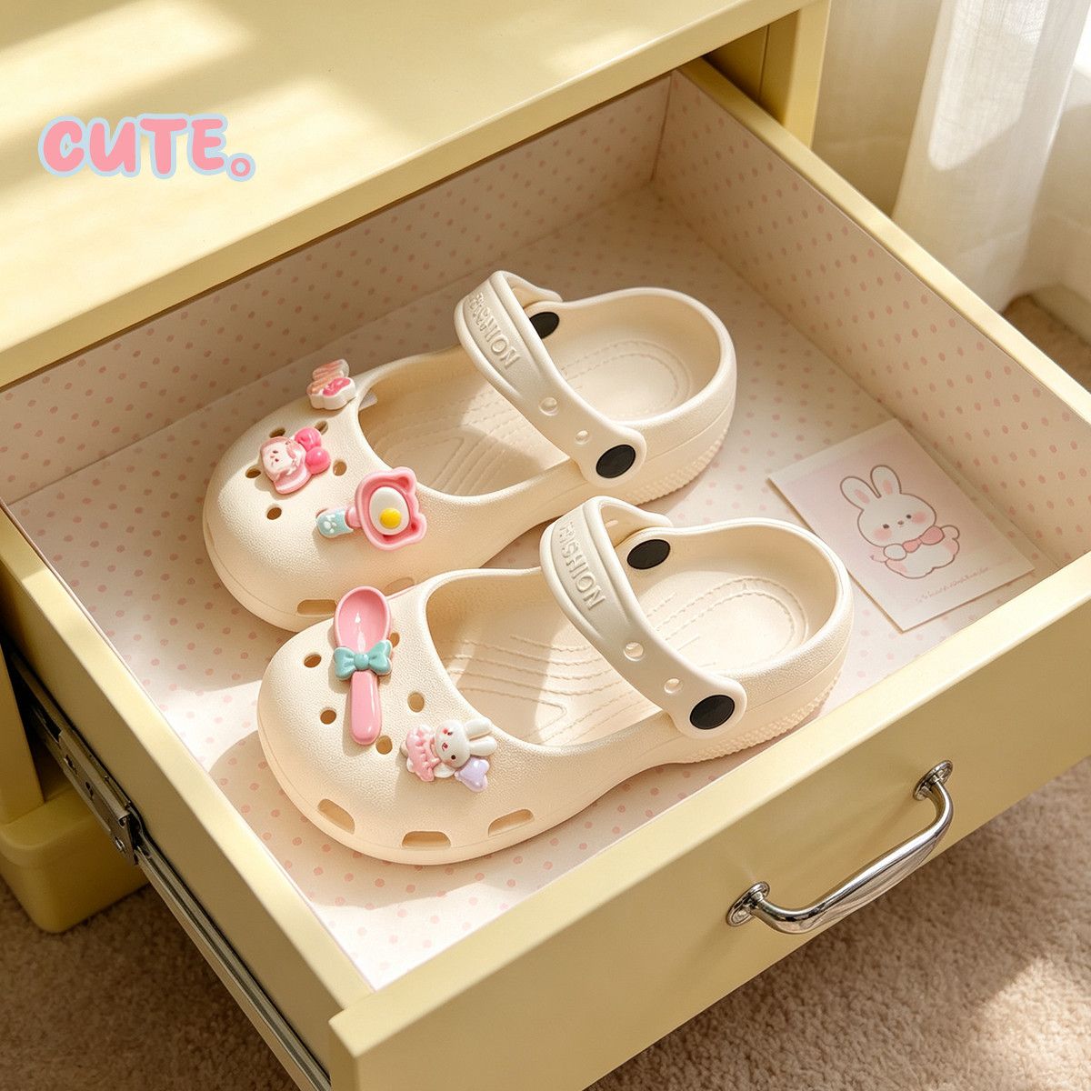 Girls' Slippers 2026 New Princess Ballet Mary Jane Casual Slip-On Children's Sandals for Summer, Beach Wear