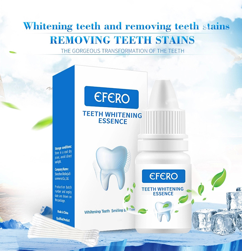 Teeth Whitening Essence Prevention Teeth Plaque Removal Caries Oral Hygiene Whitening Fresh Breath Cleaning Tools New - EFERO-