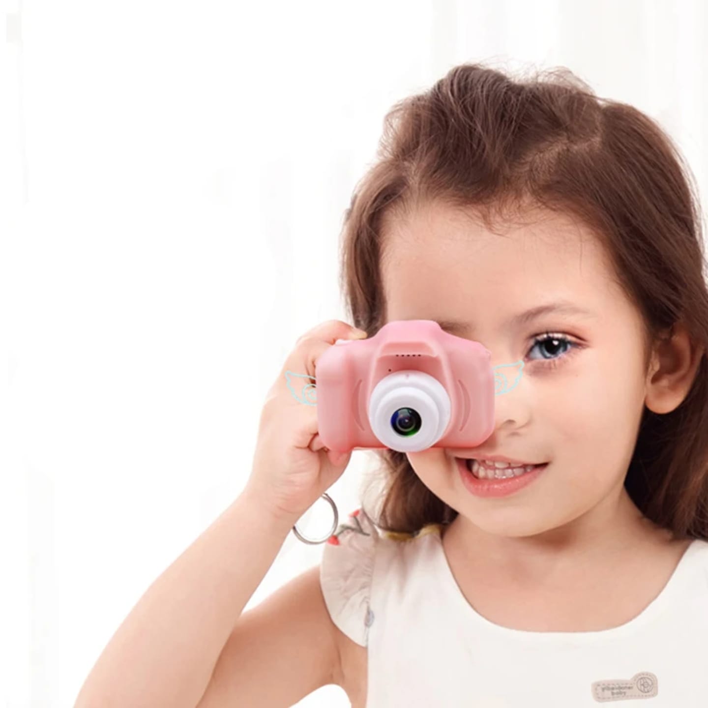 kids' camera mini digital full hd screen with games for kids gift learning material christmas gifts for kids, child camera