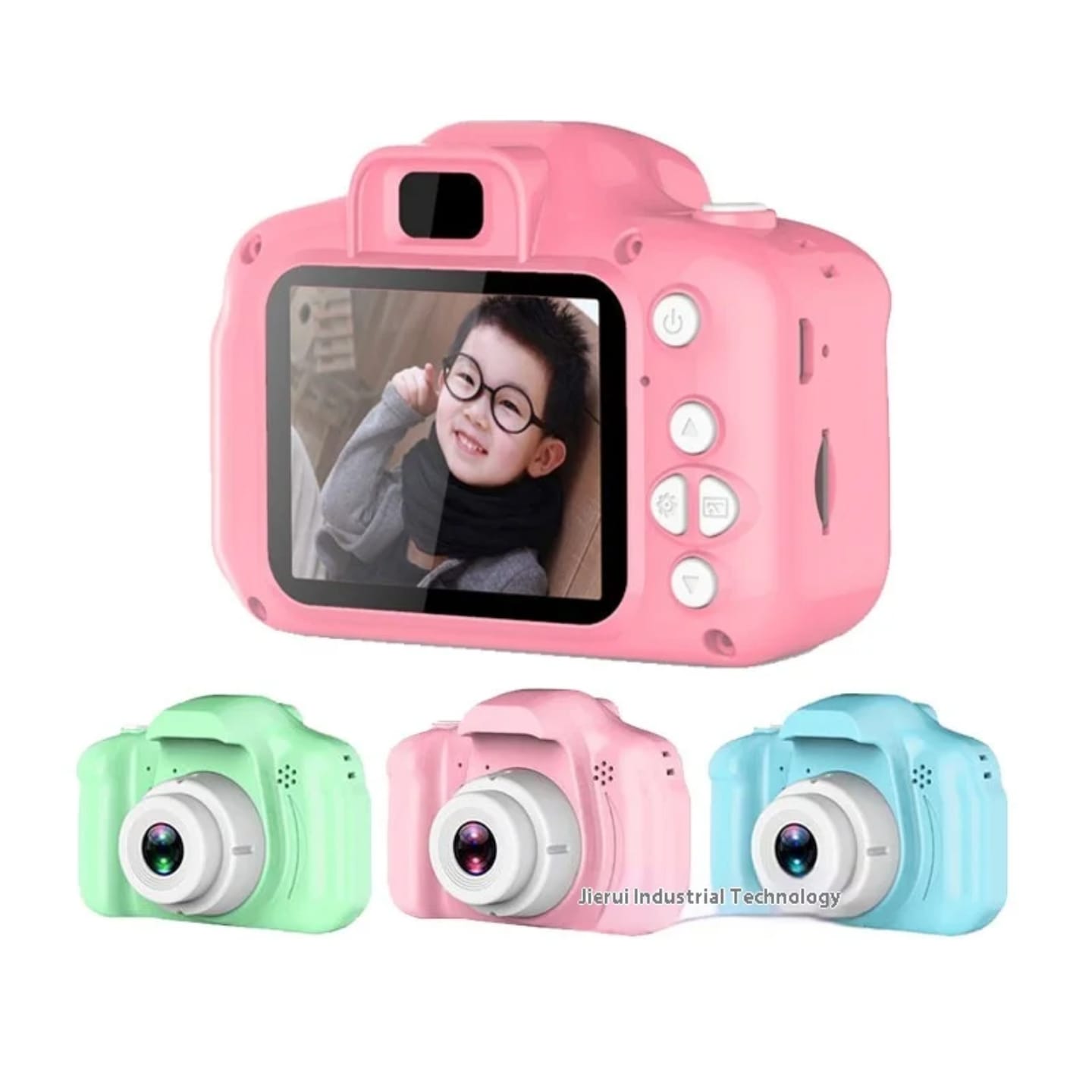 kids' camera mini digital full hd screen with games for kids gift learning material christmas gifts for kids, child camera