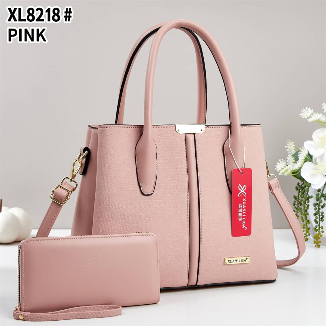👜✨ Elegant Women’s 2-Piece Handbag Set – Stylish Large Tote Shoulder Bag with Matching Long Wallet, Spacious Fashion Purse with Adjustable Crossbody Strap, Premium Chic Design for Work, Shopping, Tra