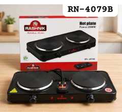 🍳 Rashnik Double Hot Plate (RN-4079B) — 2000W Portable Electric Cooktop ⚡