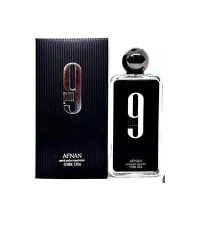 Afnan 9PM Eau De Parfum 100ml Spray For Men Long Lasting Luxury Amber Vanilla Fragrance Cologne Premium Arabic Perfume Night Wear Date Night Scent Gift For Him Original EDP