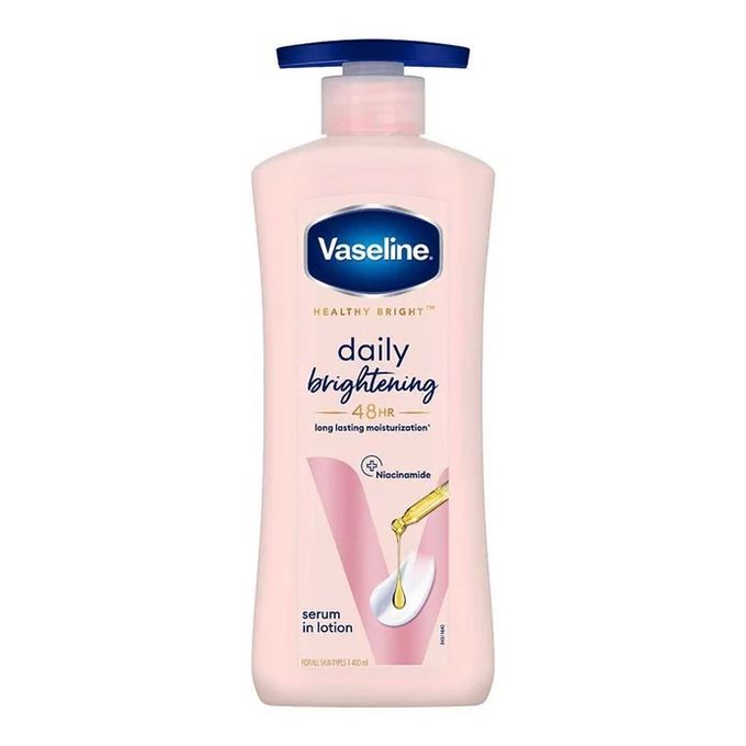 3 Packs Vaseline Set UV Extra Brightening Even Tone Body Lotion + Dewway Radiance Serum + Vaseline Body Oil for Glowing Skin, with Vitamin B3 - 500ml For Radiant Looking Skin Vaseline Body Lotion