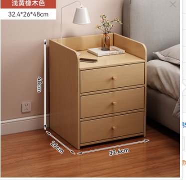 Storage Nordic Nightstand Table Aesthetic Minimal Space Saving Drawers Bedsides Table Small Cute Szafka Nocna Home Furniture