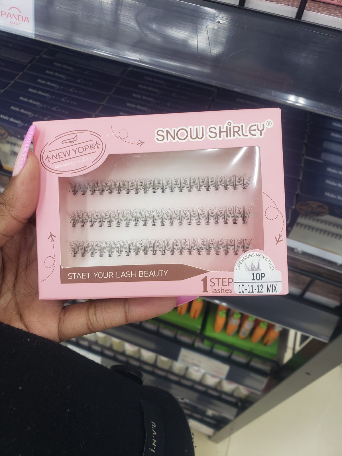 💃LADIES BEAUTY OFFER 🥰 DIY Segmented false eyelash set, large capacity dense single cluster of false eyelashes 10/11/12mm Curly Mink False Eyelashes, Soft Lightweight Volume Lashes