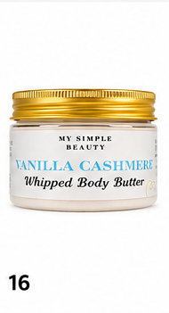 Vanilla Cashmere Whipped Body Butter For Soft Glowing Skin 250G