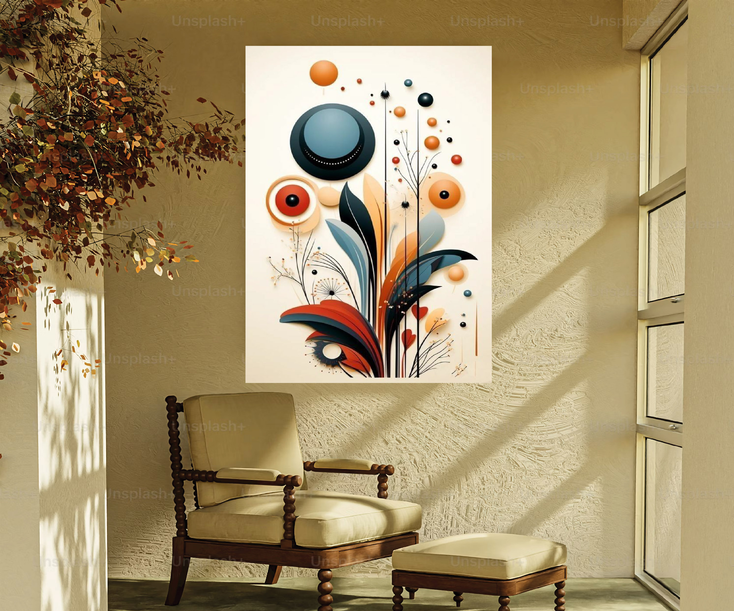 Botanical Wall – MORDERN PREMIUM WALL ART/WALL PORTRAITS/WALL MOUNTINGS/WALL STICKERS/WALL MURAL FOR YOUR LIVING ROOM/STAIRWAY DONE ON WOOD MDF BOARD WITH A CLASSY PREMIUM LIPING AND BACK FINISH.
