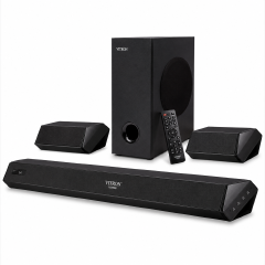 Vitron V535SB 5.1CH Wired Soundbar System 11500W PMPO - HDMI, Bluetooth, USB, AUX, Coaxial, Subwoofer & Satellite Speakers