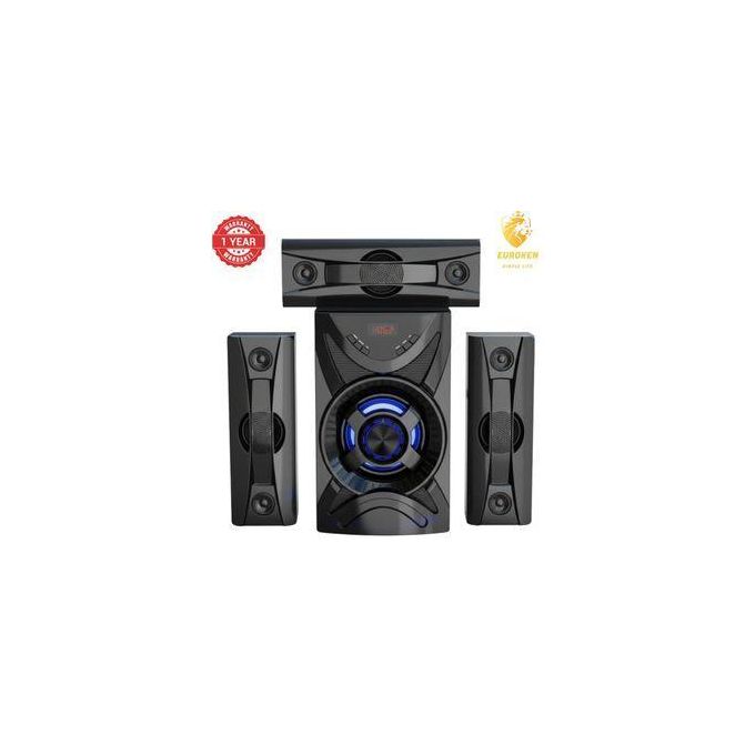 Euroken EK-611 3.1 CHANNEL HIGH QUALITY WOOFER SYSTEM PMPO 20000W & 3 SPEAKERS-1 year warranty
