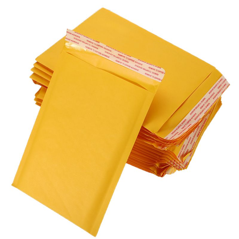 11*13cm Kraft Bubble Mailers 100 Pcs pack Shipping Mailing Packing Padded Envelopes. Self-Seal Mailers for your Businesses