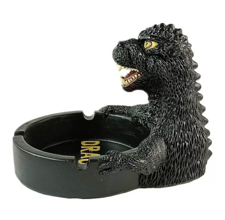 Godzilla monster  resin Ashtray.