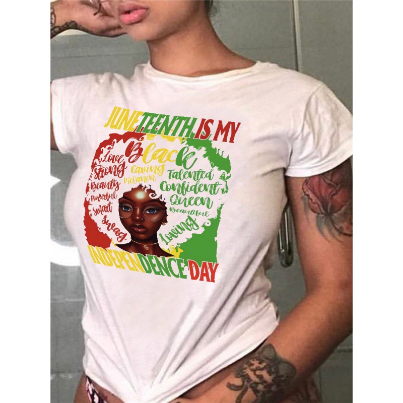 African European American 2026 Spring/Summer New Women's Fashion Unique Style Women's Clothing Digital Printing Round Neck Buttoned Sleeve Blouse  Printing Technique Street Trendy Style