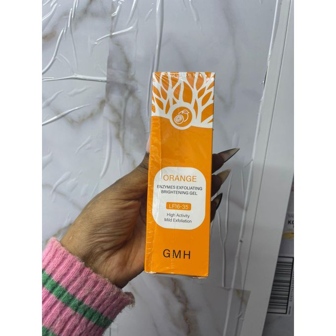 100g orange exfoliating gel for face and body
