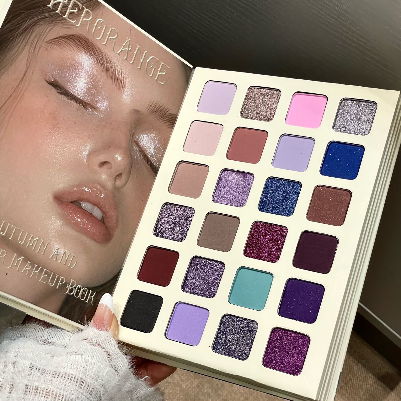 78-Color All-in-One Makeup Book Palette, Matte & Shimmer Eyeshadow, Blush, Highlighter, Contour & Lip Jelly Complete Kit