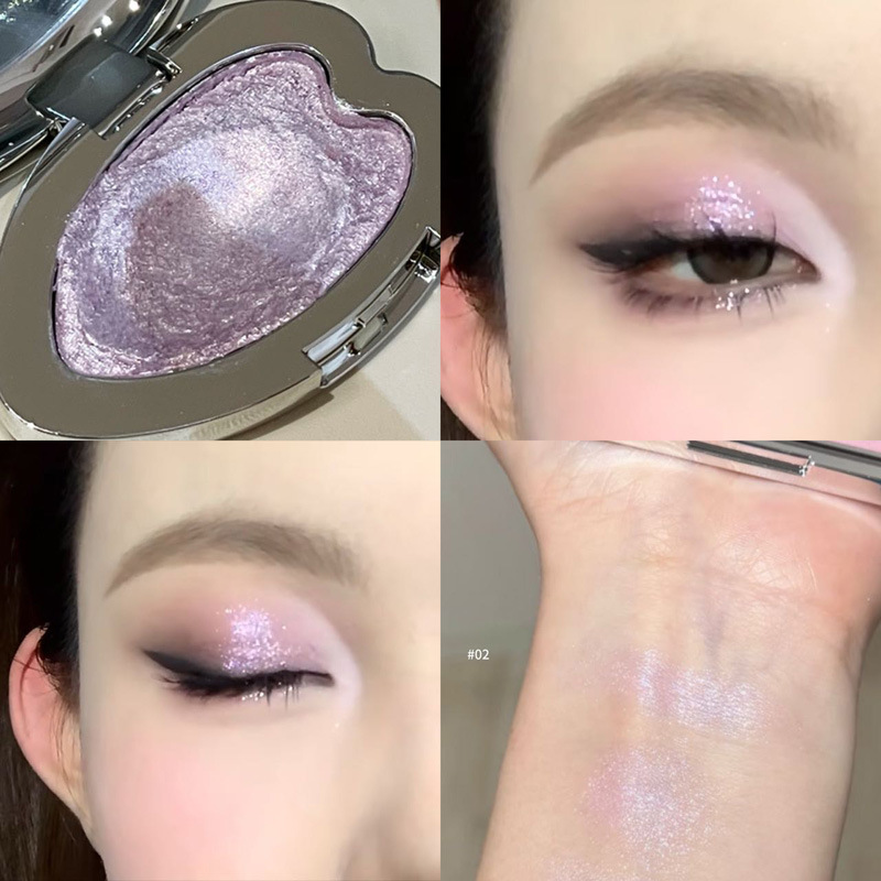 HERORANGE Dreamcore Multichrome Eyeshadow & Highlighter - Fine Shimmer, High-Shine Sparkle