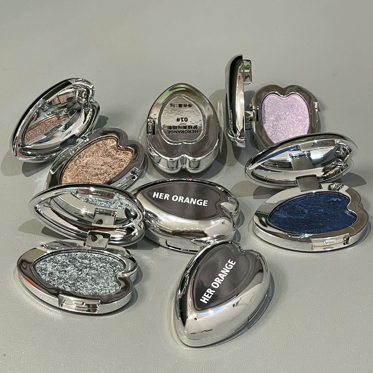 HERORANGE Dreamcore Multichrome Eyeshadow & Highlighter - Fine Shimmer, High-Shine Sparkle