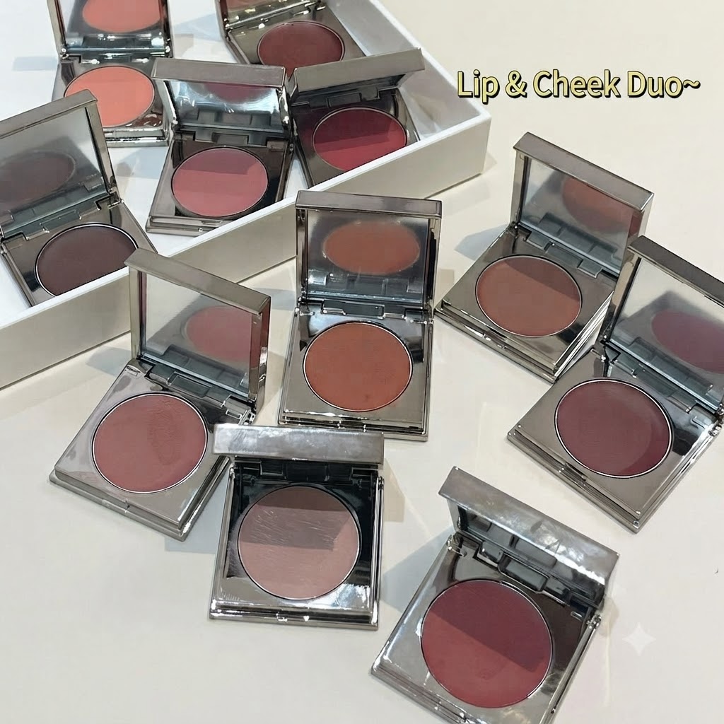 HERORANGE Sweet Cotton Lip Mud: A natural, no-makeup look essential—also doubles as a single-color cream blush that brightens your complexion view 4