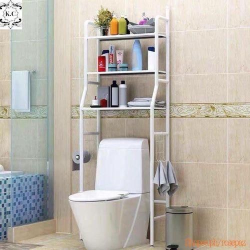 Ultimate Nunix Over-The-Toilet Rack Metallic Storage Organizer | Organize Your Bathroom, Elevate Your Space.