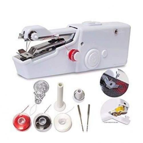 Handy Stitch Multi-Functional Hand-held Electric Mini Sewing Machine | Instant Repairs at Your Fingertips | Portable Sewing Made Simple.