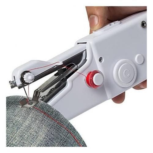 Handy Stitch Multi-Functional Hand-held Electric Mini Sewing Machine | Instant Repairs at Your Fingertips | Portable Sewing Made Simple.
